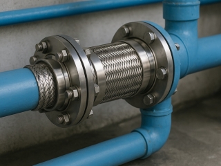 Sử dụng khớp nối mềm inox trong hệ thống cấp thoát nước