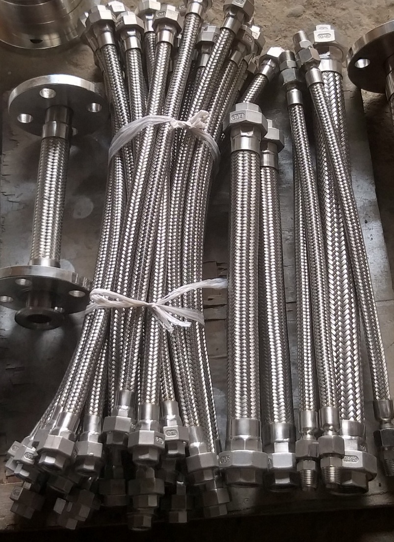 ống mềm inox nối ren